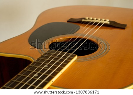 Similar – Broken guitar broken