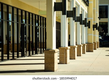 A Strip Mall Storefront In Conroe, TX.