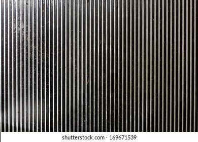 Striped metal texture