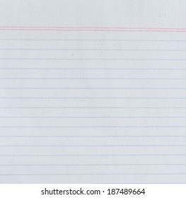 Striped Notebook Paper Texture