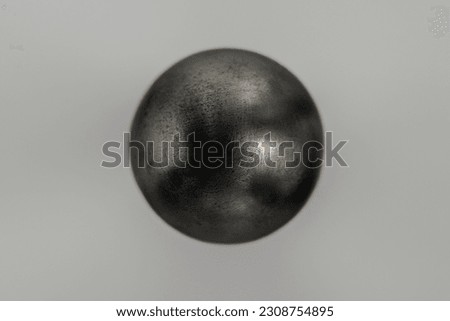 striped sphere metal sphere - Metal ball