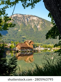Strobl am Wolfgangsee in spring