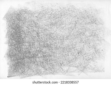 stroke and line pattern of chalk on white paper 