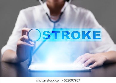 Stroke. Medical Concept.