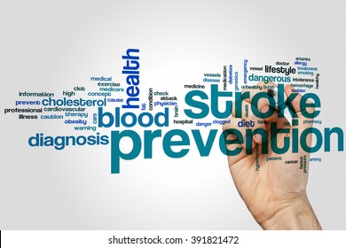 Stroke Prevention Word Cloud Concept Stock Photo 391821472 | Shutterstock