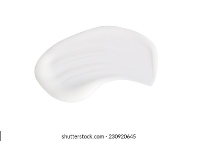 Stroke White Beauty Cream Isolated On Stock Photo 230920645 | Shutterstock