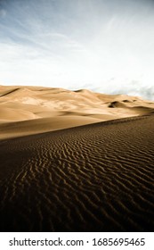 Strolling Around The Great Sand Dunes National Park And Preserve. After A Cold Night Of Camping 50 Feet Away From A Coyote Den We Hit The Dunes With Our Cameras.