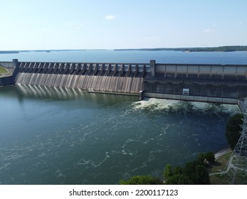 Strom Thurmond Lake Clarkes Hill Dam Stock Photo 2200117123 | Shutterstock