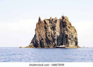 Strombolicchio, Stromboli, Italy.