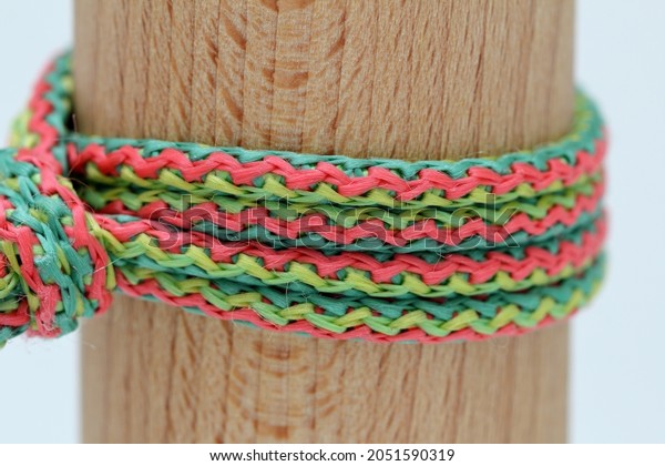 Strong Rope Tied Smooth Wooden Baton Stock Photo 2051590319 | Shutterstock