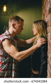 Strong Sexual Tension Between Man And Woman