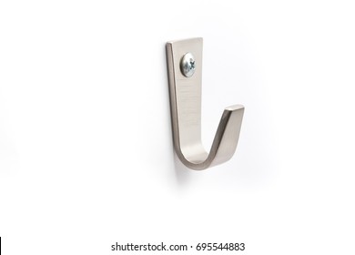 Strong Steel Wall Hanger Hook on white background