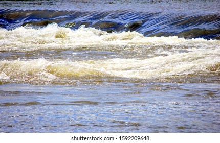 Strong Water Currents Lake Outdoors Stock Photo (Edit Now) 1592209648