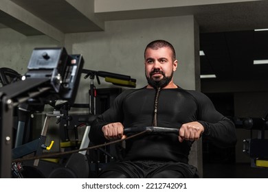 Strongman Training On Indoor Rower