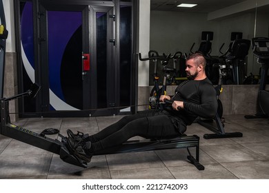 Strongman Training On Indoor Rower