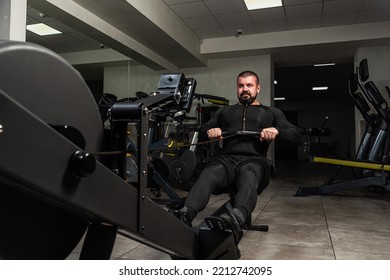 Strongman Training On Indoor Rower