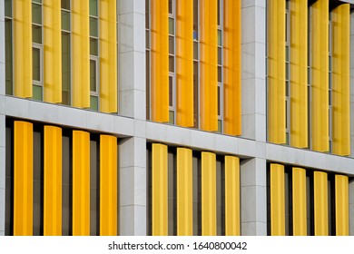 Structural details of the modern industrial building. - Shutterstock ID 1640800042
