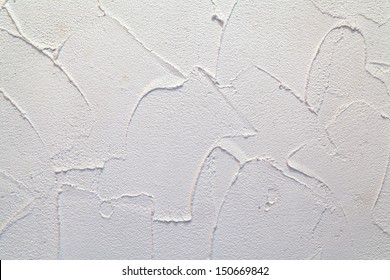 Structural plaster on wall