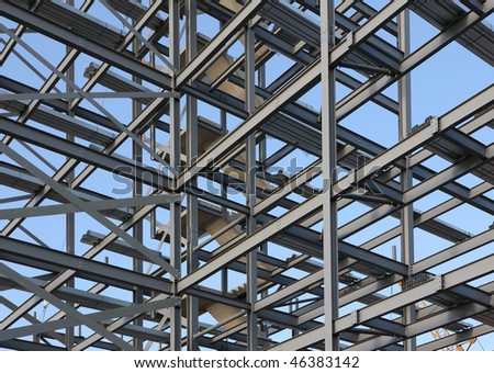 Structural steel framework
