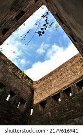 Structure Of Concrete For Building Of The Chicken Dung Jail Or French Fort Was Built To Hold Prisoners In 1893. Important Places To Visit, Chanthaburi Province, Thailand