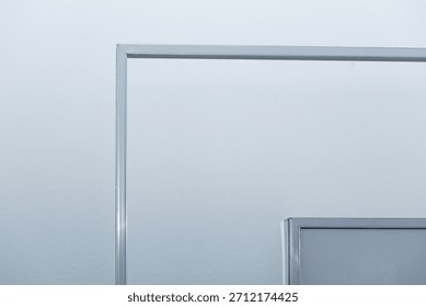Structure and contours through minimalist angular shapes - background