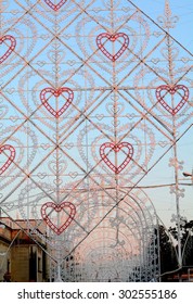 The structure for a lights event
