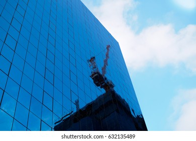The structure of new building.