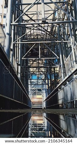 Similar – Image, Stock Photo workshop Industry Furnace