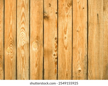 Structure of vertical knotty pine boards