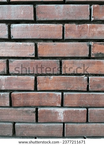Structure of a wallbrick texture background, industrial brickwork