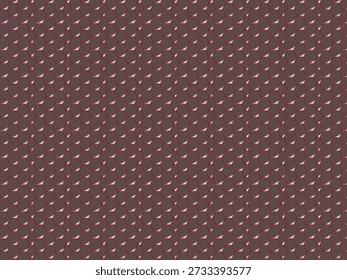 A structured grid of dark brown hexagons glows with intense red light