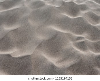 Structures In The Sand, Sand Dunes, Hornbæk In North Zealand, Denmark, Scandinavia, Europe