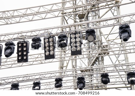 Similar – Sound reinforcement at a party