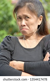 Stubborn Senior Filipina Person