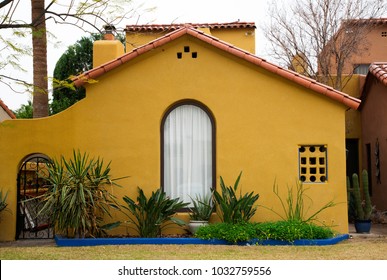 A Stucco House Near Downtown Phoenix, Arizona