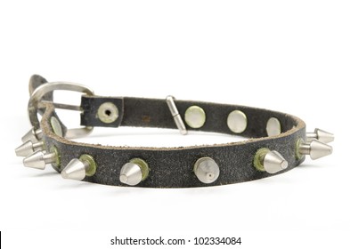 Studded Leather Choker