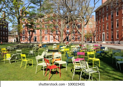 Student Dorms In Harvard Yard