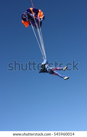 Similar – Image, Stock Photo Cool Move Kiting Ocean