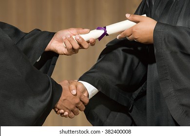 Student graduation ceremony