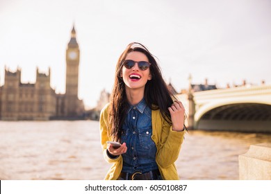 Student in London  - Shutterstock ID 605010887