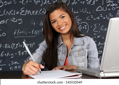 Student at school in the classroom ready for class - Powered by Shutterstock