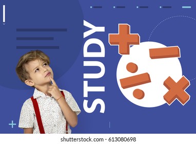 Student solving mathematics solution lessons