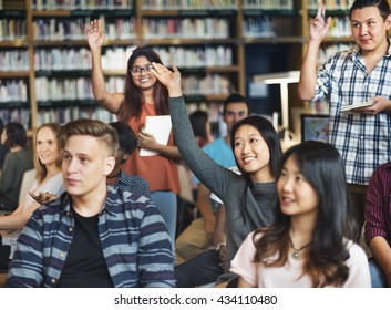 Student Study Classmate Classroom Lecture Concept - Shutterstock ID 434110480