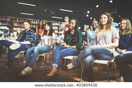 Student Study Classmate Classroom Lecture Concept
