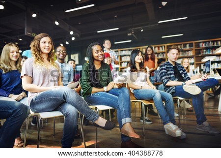 Student Study Classmate Classroom Lecture Concept