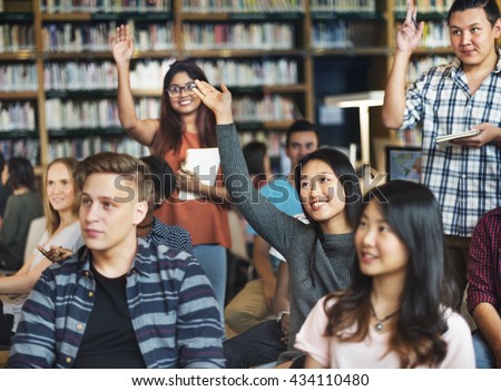 Student Study Classmate Classroom Lecture Concept
