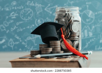 Student Success Scholarship Ideas for College and University Tuition Fees for education, investment and scholarship - Shutterstock ID 2288750385