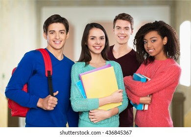 Medical Students Smiling Camera University Stock Photo (Edit Now) 243756790