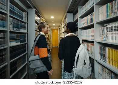 Students Choosing Books In The Library - Powered by Shutterstock