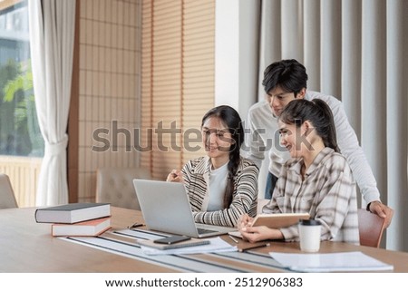 Students debate concepts in a collaborative study session